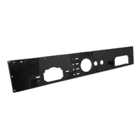 Dash Panel Pre-Cut Holes Black 76-86 Jeep CJ