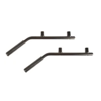 Steel Grab Handles Rear Pair Black 07-18 Jeep Wrangler JK /JKU
