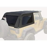 Bowless Top 2-Door Black Diamond 07-18 Jeep Wrangler