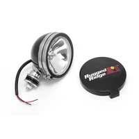 6in Halogen Light Black Steel Housing