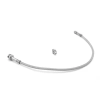 Front Brake Hoses Stainless Drum 76-78 CJ5 & CJ7