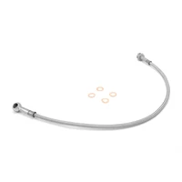 Front Brake Hoses Stainless 76-81 CJ5 CJ7 and CJ8