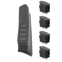 A-Pillar 4 Switch Pod Kit Black LHD 11-18 JK