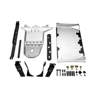 18-23 Jeep Wrangler JLU 4dr Alum. Skid Plate for Engine/Trans - Tex. Blk