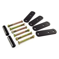 HD Front Leaf Spring Shackles 1-In Lift 87-95 Jeep Wrangler YJ