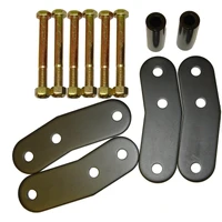 HD Rear Leaf Spring Shackles 1-In Lift 87-95 Jeep Wrangler YJ