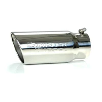 Universal Polished 304 Stainless Steel Exhaust Tip (5in to 6in)