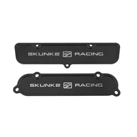 Skunk2 Black Anodized Billet 6061 Aluminum Intake & Exhaust Port Covers - K-Series Cylinder Heads