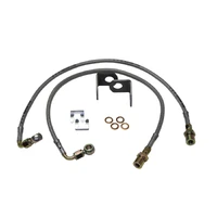 Jeep JK Stainless Steel Brake Line 07-18 Wrangler JK Rear Lift Height 4-7 Inch Pair
