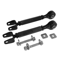 09+ Nissan 370Z / 08-13 Infiniti G37 Rear Adjstbl Camber Arms w/Toe Cams&Lock Plates
