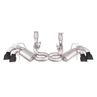 20-21 Chevrolet Corvette C8 6.2L Legend Cat-Back Exhaust w/ Matte Black Tips