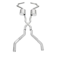 Chevy Camaro 1967-69 Exhaust 3in Stainless with X-Pipe