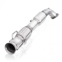 2016-18 Ford Focus RS 3in High-Flow Cats Downpipe Factory Connection