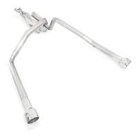 2006-09 Trailblazer SS 6.0L 2-1/2in Chambered Exhaust X-Pipe Side Bumper Exit