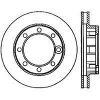 StopTech 71-86 Chevrolet K20 Suburban Cryo Slotted Front Right Sport Brake Rotor