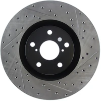StopTech 14 Lexus IS Slotted & Drilled Front Left Rotor
