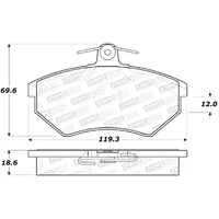 StopTech Street Brake Pads