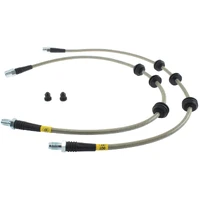 StopTech 10-15 BMW 550i Stainless Steel Front Brake Lines