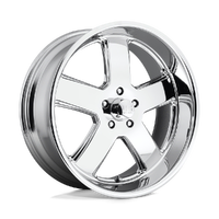 Hustler U116 22x9 5x127 +1mm Chrome Plated