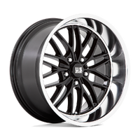 Santa Cruz U138 20x8.5 5x120.65 +6mm Gloss Black Diamond Lip