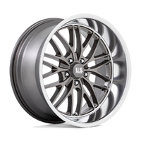 Santa Cruz U139 20x8.5 5x120.65 +6mm Anthracite Diamond Lip