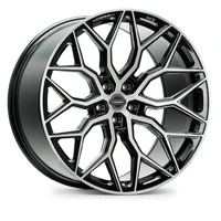 HF-2 19x9.5 / 5x120 / ET40 / Deep Face / 72.56 - Brushed Gloss Black Wheel