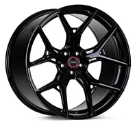 HF-5 20x12 / 5x120.65 / ET48 / Super Deep / 70.3 CB - Gloss Black Wheel