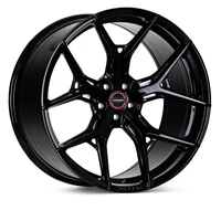 HF-5 20x10.5 / 5x114.3 / ET45 / Deep Face / 73.1 -GB - Gloss Black Wheel