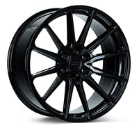 HF6-1 22x9.5 / 6x139.7 / ET30 / Deep / 95.1 CB - Gloss Black Wheel