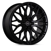 HF6-3 22x9.5 / 6x139.7 / ET20 / Deep Face / 106.1 - Satin Black Wheel