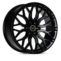 HF6-3 24x10 / 6x139.7 / ET25 / Deep Face / 106.1 - Gloss Black Wheel