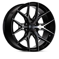 HF6-4 22x9.5 / 6x139.7 / ET20 / Deep Face / 106.1 - Tinted Gloss Black Wheel