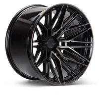 HF6-5 22x9.5 / 6x135 / ET20 / Deep Face / 87.1 - Tinted Gloss Black Wheel