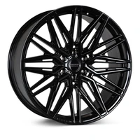 HF6-5 22x9.5 / 6x139.7 / ET20 / Deep Face / 106.1 - Gloss Black Wheel