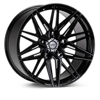 HF7 - 22x10 - ET39 - 5x120 - 63.4 - DEEP - GB - Gloss Black Wheel