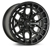 HFX-1 22x9.5 / 6x139.7 BP / ET20 / 106.1 CB / Deep - Satin Black Wheel