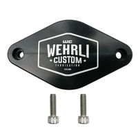 11-16 Chevrolet 6.6L LML Duramax Turbo Resonator Billet Block Off Plate