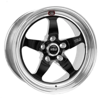 S71 18x5 / 5x4.5 BP / 2.1in. BS Black Wheel (High Pad) - Non-Beadlock