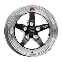 S71 15x10.33 / 5x120mm BP / 7.5in. BS Black Wheel (Low Pad) - Non-Beadlock