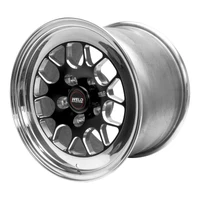 S77 15x10 / 5x4.5 BP / 7.5in. BS Black Wheel (Medium Pad) - Non-Beadlock
