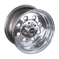Draglite 15x3.5 / 5x4.5 & 5x4.75 BP / 1.375in. BS Polished Wheel - Non-Beadlock