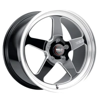 S104 20x9.5 Ventura 5x135 ET13 BS5.75 Gloss BLK MIL DIA 87.1