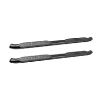 2014-2018 Chevy Silverado 1500 Crew Cab PRO TRAXX 4 Oval Nerf Step Bars - Black