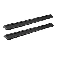 Sure-Grip Aluminum Running Boards 72 in - Black