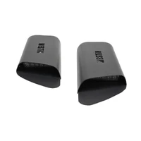 18-20 Jeep Wrangler JL 2dr LED Hood Scoops - Textured Black