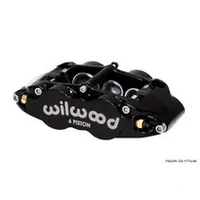 Caliper-Narrow Superlite 6R-LH - Red 1.62/1.12/1.12in Pistons 1.25in Disc