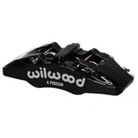 Caliper-Forged Dynapro 6 5.25in Mount-Red-L/H 1.62/1.12/1.12in Pistons 0.81in Disc