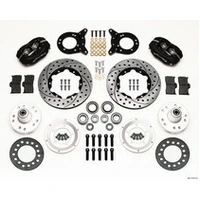 Wilwood Forged Dynalite Front Kit 11.00in 1970-1973 Mustang Disc & Drum Spindle