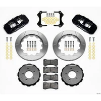 Wilwood AERO6 Front Hat Kit 14.00 Red 99-06 BMW E46