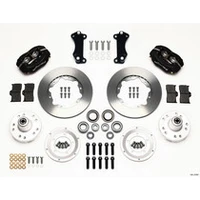 Wilwood Forged Dynalite Front Kit 11.00in Red Heidts Tri -5 2 inch Drop Spindle